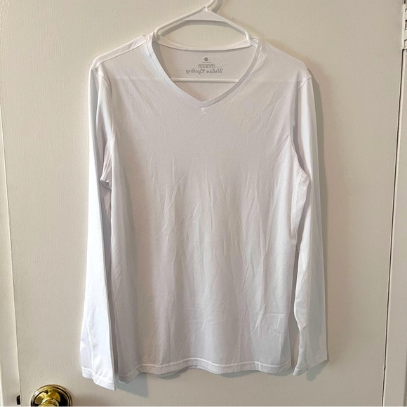 Urban Cycling Other - Urban Cycling Men’s Mesh Base Layer White Long Sleeve Cycling Undershirt